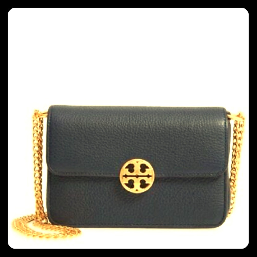 Tory Burch Chelsea Black Mini Convertible Bag